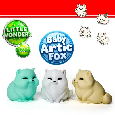 FREE Baby Artic Fox - Mẫu Cáo Bắc Cực Bé Nhỏ Miễn Phí