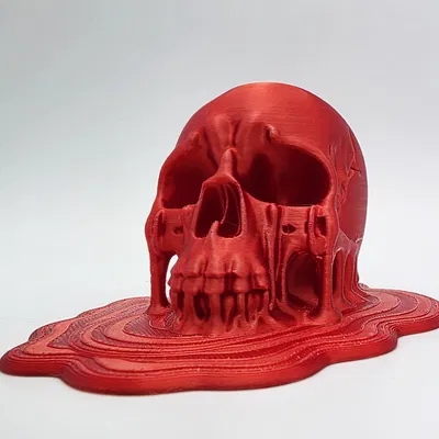 Đầu Lâu Tan Chảy - Không Cần Supports