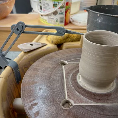 Đồng hồ đo nặn gốm in 3D hoàn chỉnh