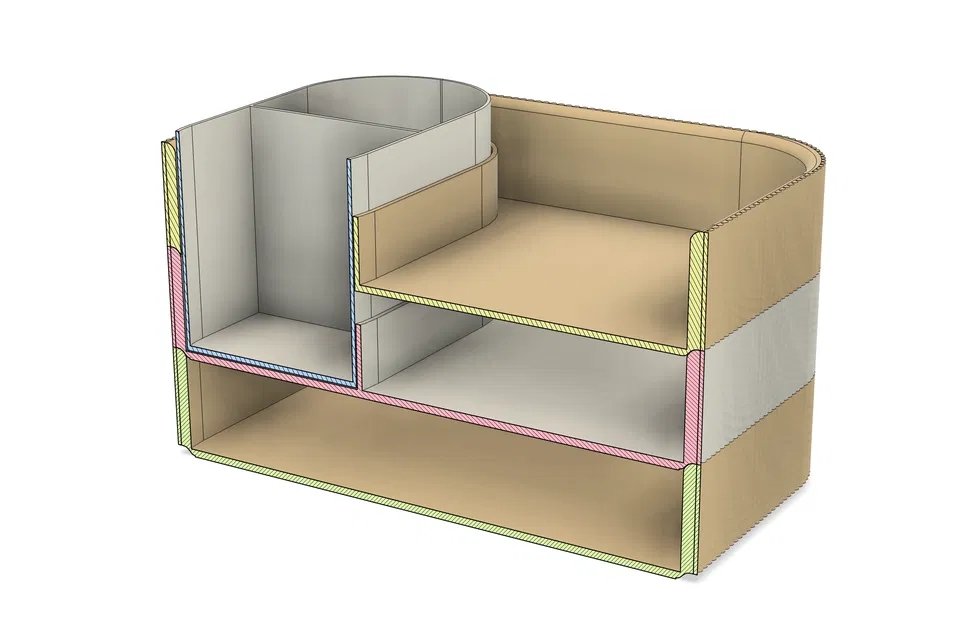 Kệ Tổ Chức Mỹ Phẩm 3 Tầng Xếp Chồng - Image 9