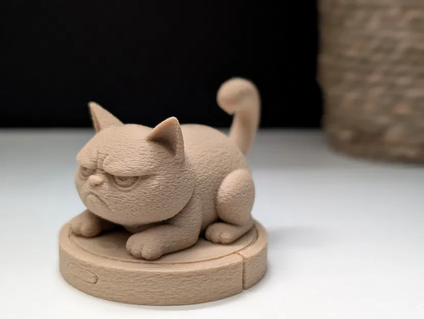 Mèo Gằn Mặt Trên Xe Roomba - Image 9