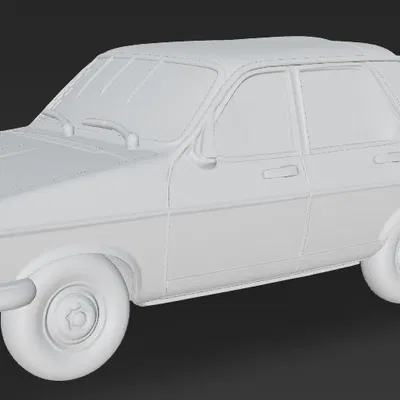 Mô hình xe Renault 12 TX