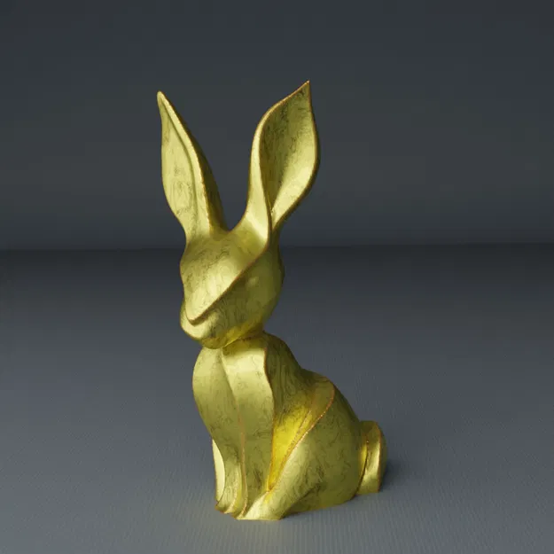 Tượng Thỏ Phục Sinh Hiện Đại 5 - Image 1