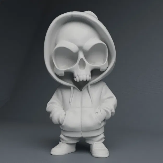 Cool Skull Hoody Boy và phiên bản móc khóa! - Image 2