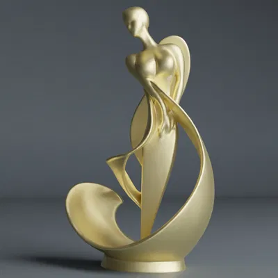 Tượng Phụ Nữ Trừu Tượng Hiện Đại