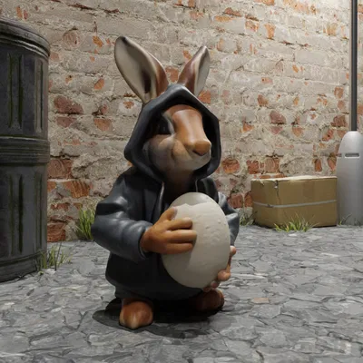 Thỏ Ngầu - Mô Hình 15