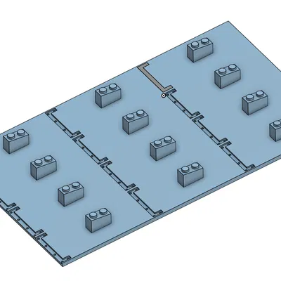 Giá đỡ/Treo tường Minifig Lego F1