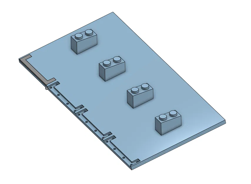 Giá đỡ/Treo tường Minifig Lego F1 - Image 4