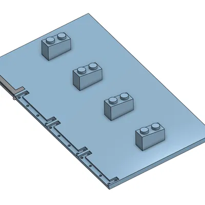 Giá đỡ/Treo tường Minifig Lego F1