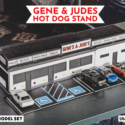 Gene & Jude's Hot Dog Stand - Mô hình Tỷ lệ 1/64