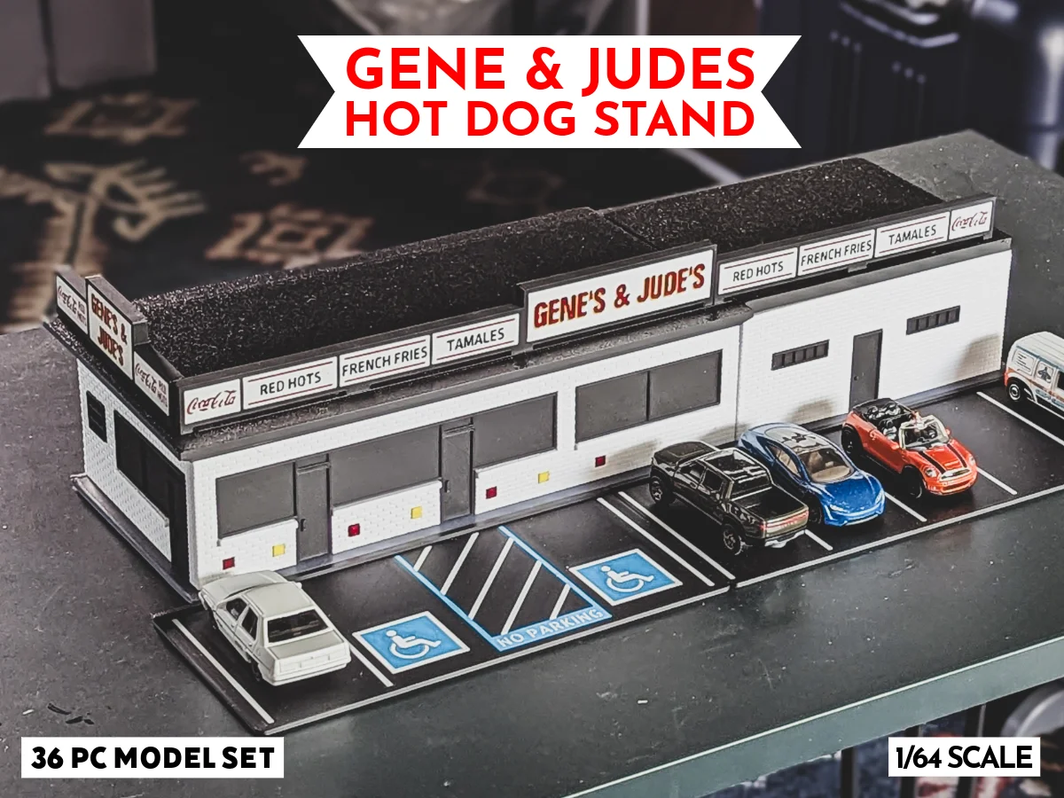 Gene & Jude's Hot Dog Stand - Mô hình Tỷ lệ 1/64 1