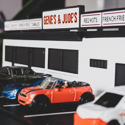 Gene & Jude's Hot Dog Stand - Mô hình Tỷ lệ 1/64