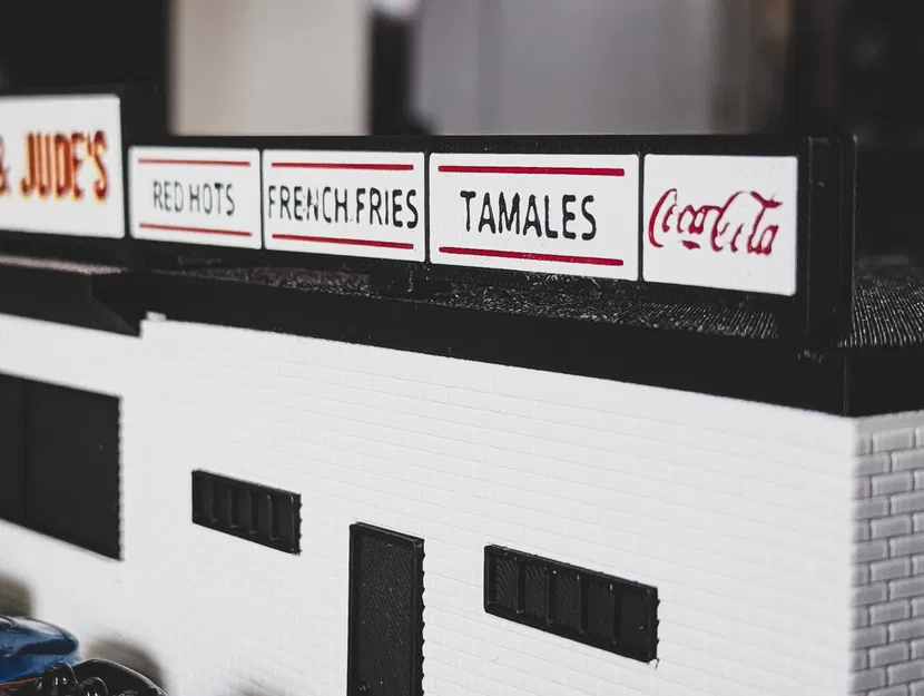 Gene & Jude's Hot Dog Stand - Mô hình Tỷ lệ 1/64 - Image 4