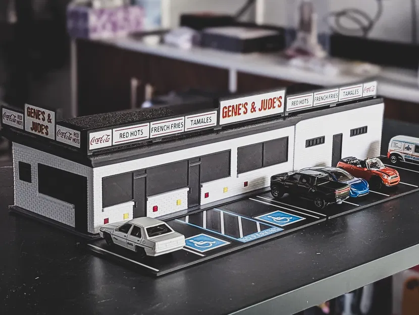 Gene & Jude's Hot Dog Stand - Mô hình Tỷ lệ 1/64 - Image 5