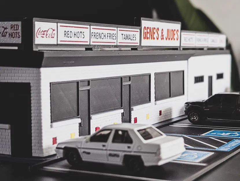 Gene & Jude's Hot Dog Stand - Mô hình Tỷ lệ 1/64 - Image 6