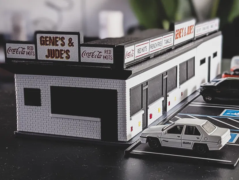Gene & Jude's Hot Dog Stand - Mô hình Tỷ lệ 1/64 - Image 7