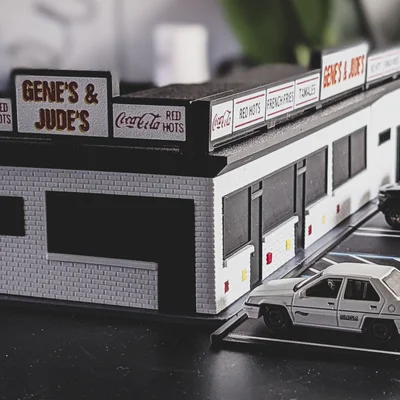 Gene & Jude's Hot Dog Stand - Mô hình Tỷ lệ 1/64 7