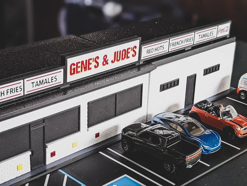 Gene & Jude's Hot Dog Stand - Mô hình Tỷ lệ 1/64 - Image 8