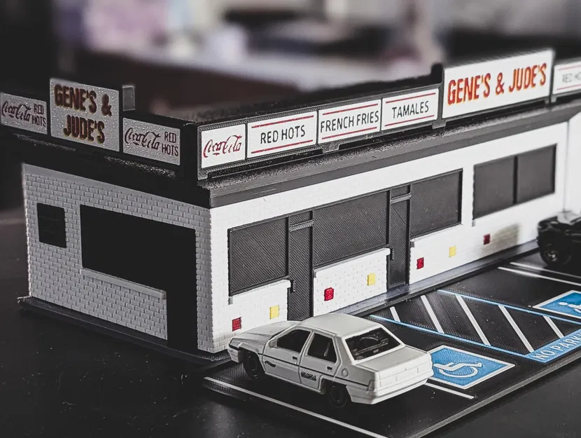 Gene & Jude's Hot Dog Stand - Mô hình Tỷ lệ 1/64 - Image 10