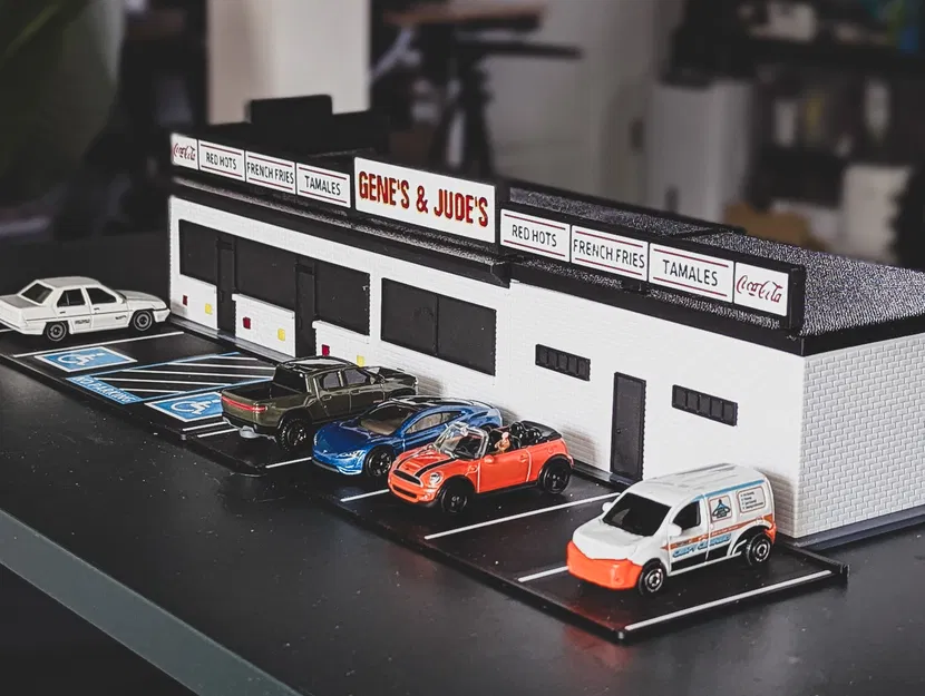 Gene & Jude's Hot Dog Stand - Mô hình Tỷ lệ 1/64 - Image 13