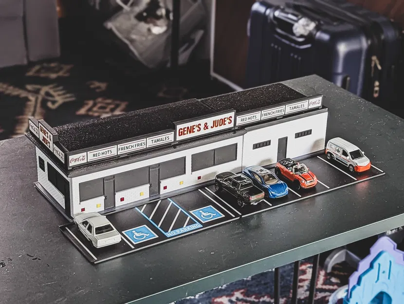 Gene & Jude's Hot Dog Stand - Mô hình Tỷ lệ 1/64 - Image 15