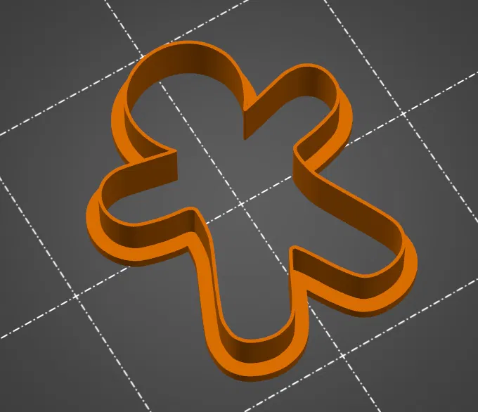 Dụng Cụ Cắt Bánh Hình Ông Gừng - Món Quà Giáng Sinh Độc Đáo - Image 1