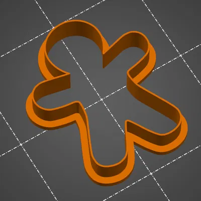 Dụng Cụ Cắt Bánh Hình Ông Gừng - Món Quà Giáng Sinh Độc Đáo