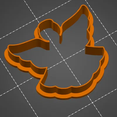 Dụng Cụ Cắt Bánh Hình Thiên Thần Giáng Sinh