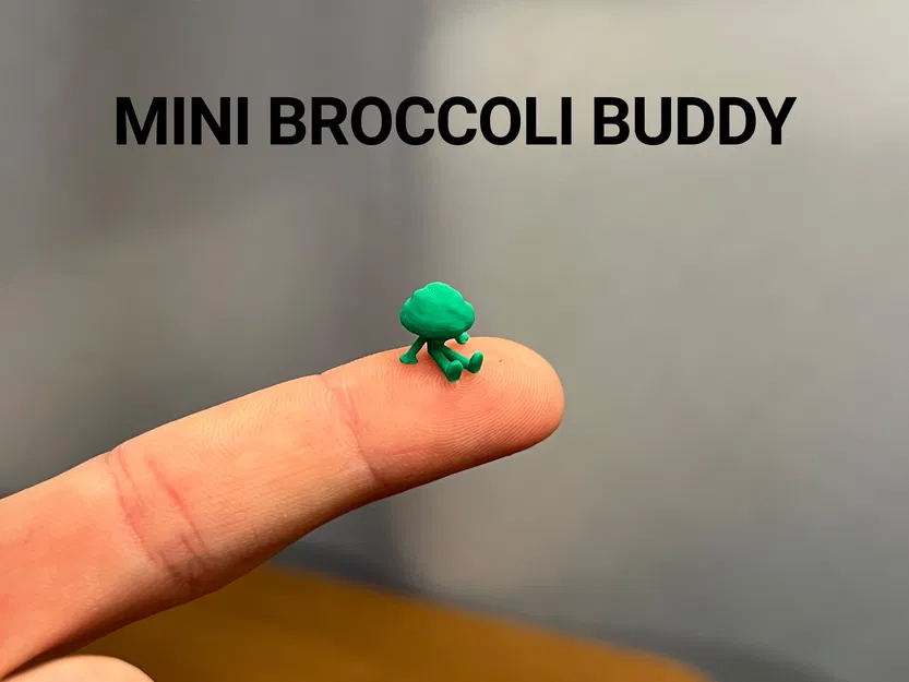 Bạn Gấu Bông Bông Cải Xanh Mini Siêu Dễ Thương - Image 1