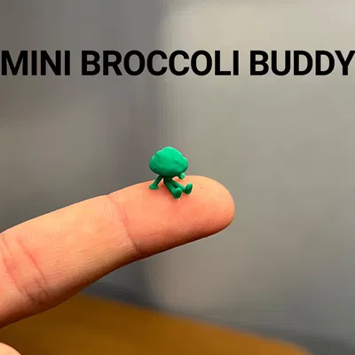 Bạn Gấu Bông Bông Cải Xanh Mini Siêu Dễ Thương