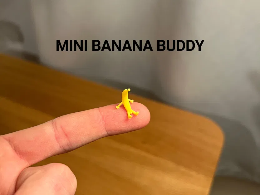 Mini Banana Buddy - Người Bạn Chuối Tí Hon Siêu Dễ Thương - Image 1