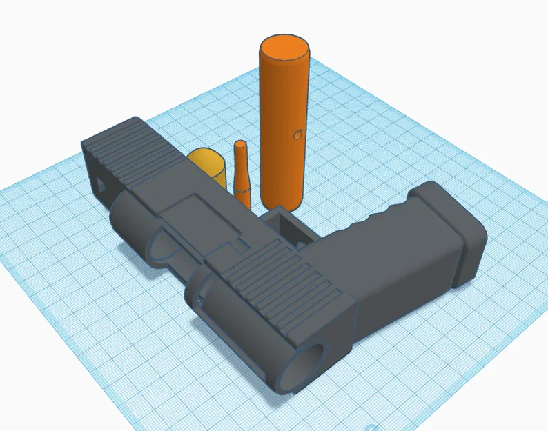 Mô hình Đồ chơi Súng Bóp Tay V1.0.0 - Image 1