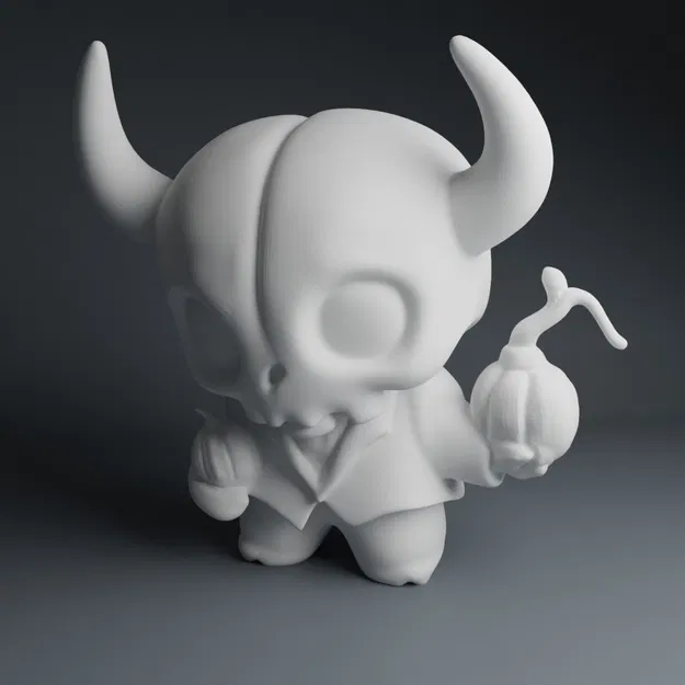 Quỷ Halloween với bí ngô - Image 1