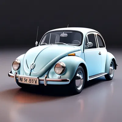 Mô hình xe Volkswagen Beetle