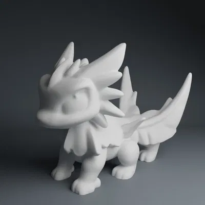 Rồng cách điệu dễ thương