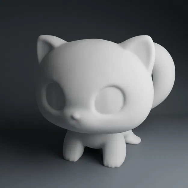 Mèo Cách Điệu Dễ Thương Đuôi Dài - Image 2