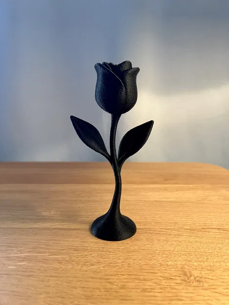 Mô hình 3D Trang Trí Hoa Hồng - Rose Flower Decor - Image 3