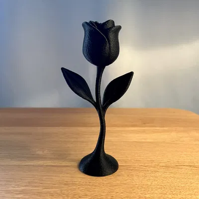 Mô hình 3D Trang Trí Hoa Hồng - Rose Flower Decor