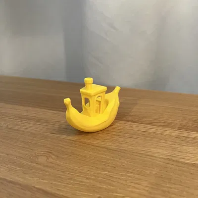 Mô Hình Banana Benchy - Thử Nghiệm In 3D Hình Chuối