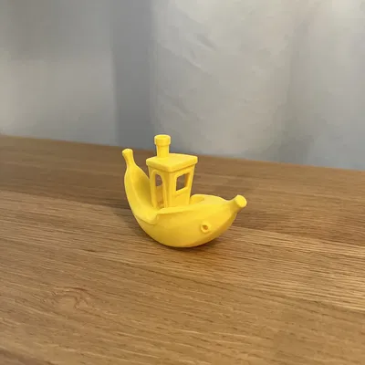 Mô Hình Banana Benchy - Thử Nghiệm In 3D Hình Chuối