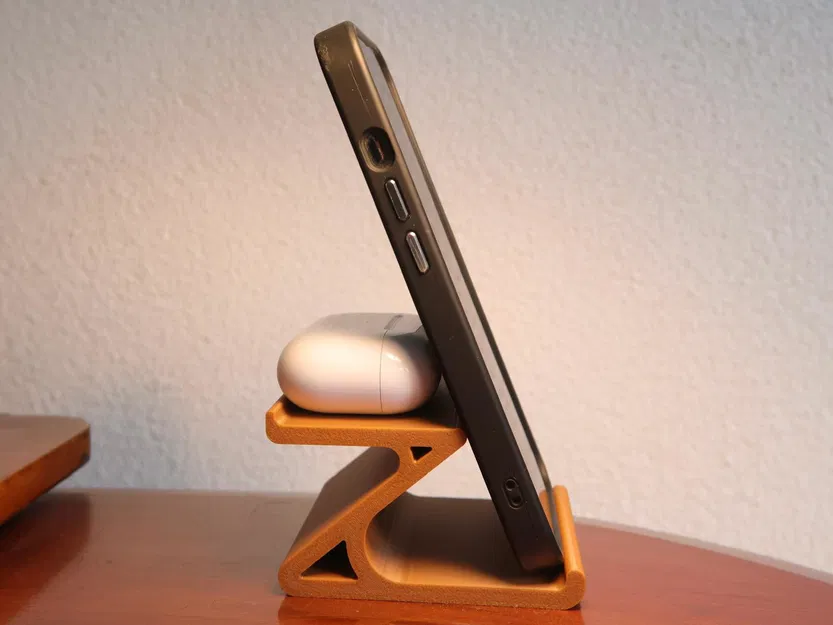 Chân đế điện thoại đa năng có chỗ để Airpods - Image 1