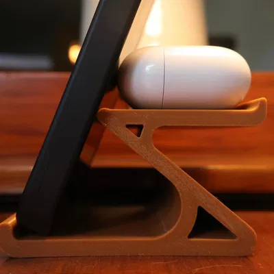 Chân đế điện thoại đa năng có chỗ để Airpods