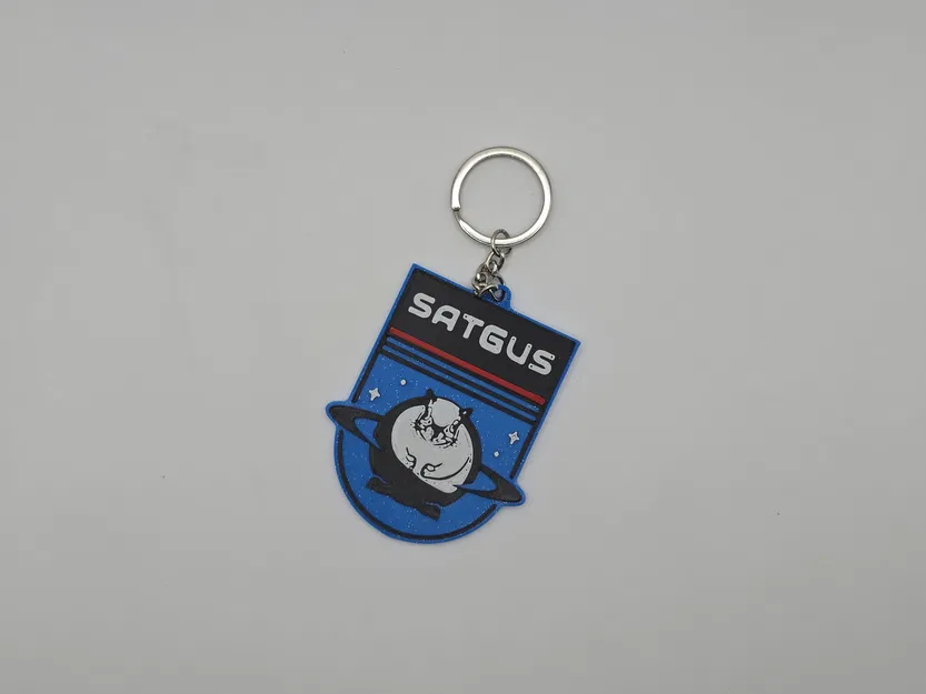 Móc Khóa Huân Chương Sứ Mệnh SATGUS (Mark Rober) - Image 1