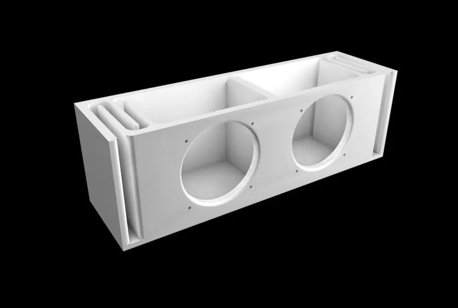 Hộp loa GLITCH SPEAKER mk1 bass reflex kép - Image 1