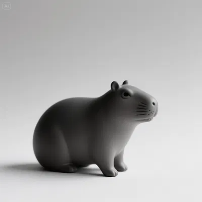 Tượng Capybara Dễ Thương
