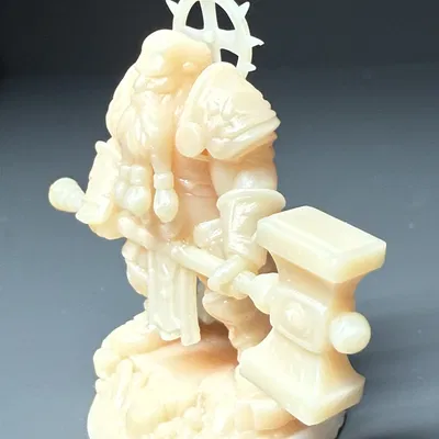 Dwarf Cleric cho Dungeons and Dragons (DND) - Mô hình 3D