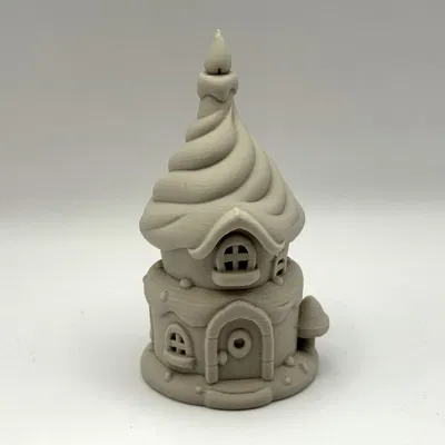 Mô Hình Ngôi Nhà Tiên Bánh Ngọt