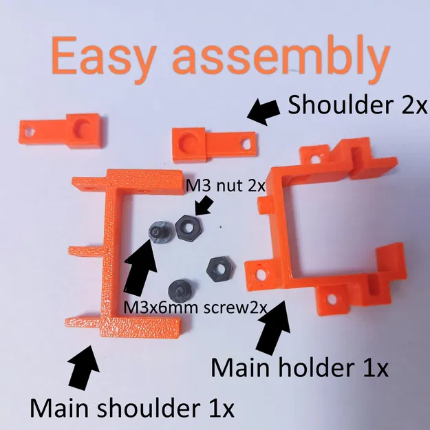 Đế giữ cho servo mini SG90 - Image 2