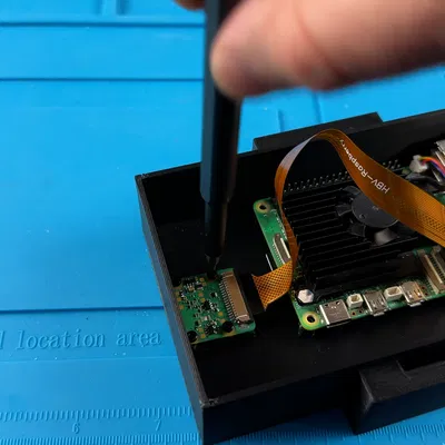 Vỏ Case Camera AI Raspberry Pi In 3D