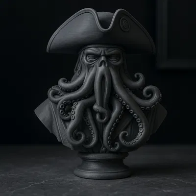 Tượng Bán Thân Davy Jones